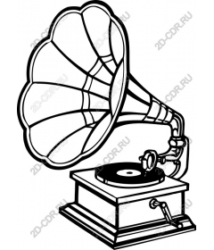 Vintage gramophone