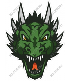  Ferocious Green Dragon