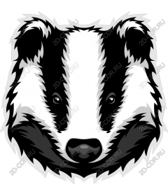The work of a badger