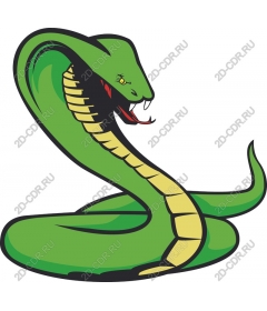  Bright green snake