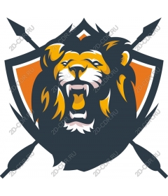  Ferocious lion