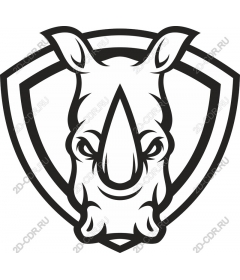 Rhinoceros is a powerful wild beast