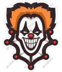  Creepy clown