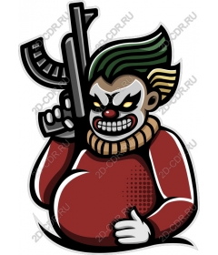  Cocky clown