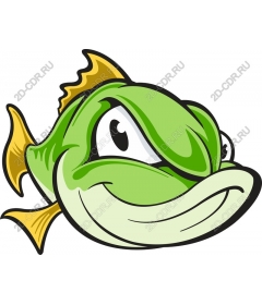  Naughty green fish