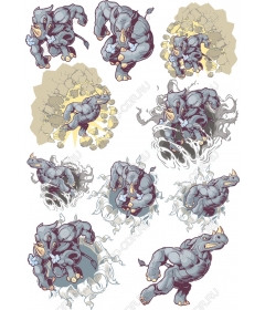 Набор «Носорог»: динамика силы и движения