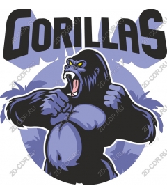  Ferocious gorilla