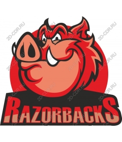  Талисман Razorbacks Hog
