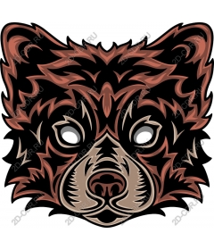  The majestic head of a bear