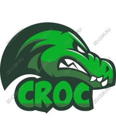  Fierce green crocodile