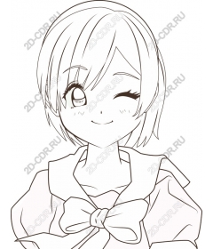  Cute anime girl