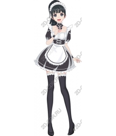  The stylish character of the maid