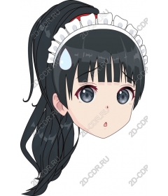 Kawaii anime character