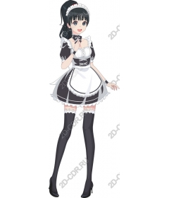 The character is a maid