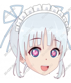  Character anime maid Kawaii
