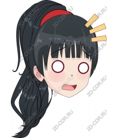  Surprised head anime girls