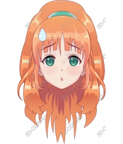  Bright anime character