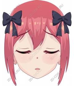 Sweetheart rozovolosaya girl