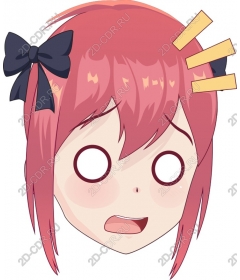  Fancy surprise with pink hair