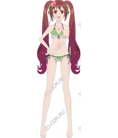  Summer vibes: confident female character