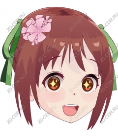  Charming animated female character