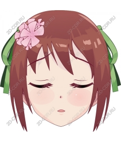 Serene anime character