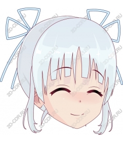  Cute character with bows