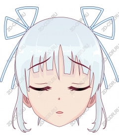Serene anime character