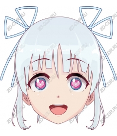  Charming anime with heart-shaped eyes