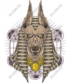 Anubis - Egyptian Majestic wolf