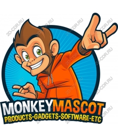 Monkey mascot