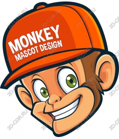  Monkey mascot