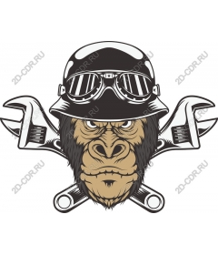  Ferocious gorilla mechanic