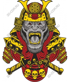  Samurai Gorilla