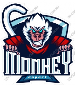  Маскот киберспорта Fierce Monkey