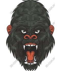  The gorilla mask