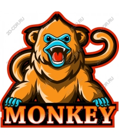  Ferocious monkey