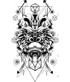 The Lion King Geometric