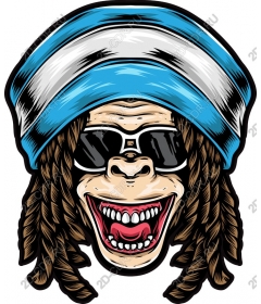  A character with dreads funny