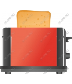  Classic red toaster