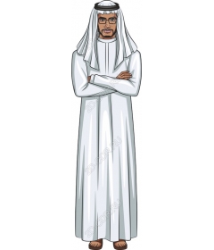  Traditional man in Candore