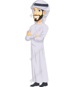  Traditional middle Eastern character
