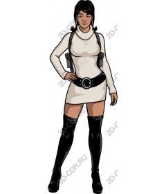  Stylish female character