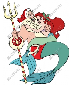  Adorable Mermaid and the Sea King