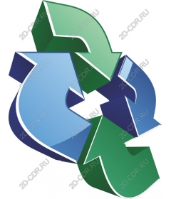 Symbol environmentally friendly processing