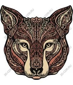  Exquisite wolf head