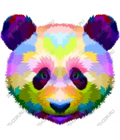  Colored Panda