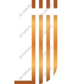 Golden lines — minimalistic elegance and