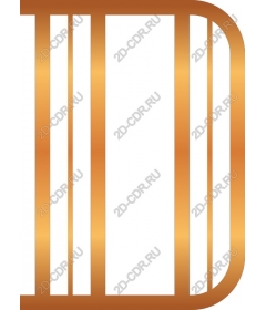  Elegant gold frame