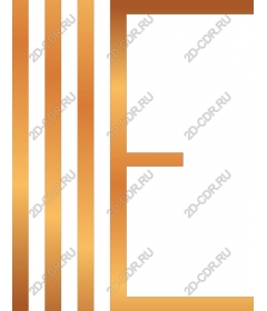 Elegant gold letter E
